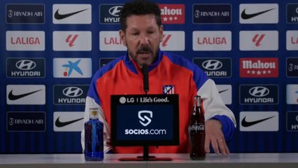 La reflexión de Simeone sobre el legado que están dejando en el Atlético