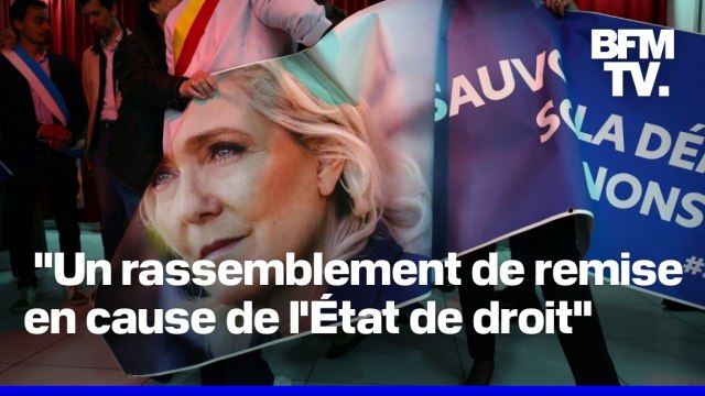 Meeting de soutien à Marine Le Pen: les réactions des différents camps politiques