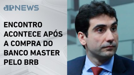 Galípolo se reúne com representantes de grandes bancos