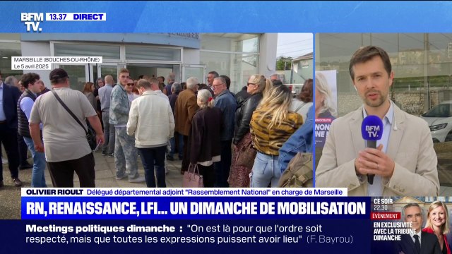 Meeting RN: La démocratie c'est que Marine Le Pen soit candidate en 2027 , déclare Olivier Rioult (RN)