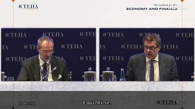 Giorgetti: Su dazi approccio del governo pragmatico e razionale