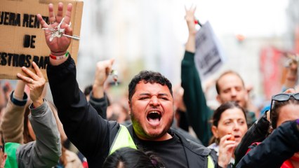 Las movilizaciones contra el precio de la vivienda: "Afecta a la calidad de vida y no puede seguir así"