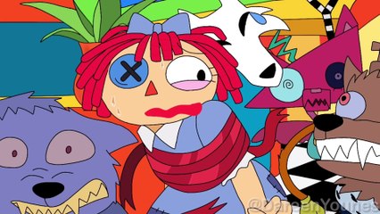 The Battle Against Werewolf Caine (The Amazing Digital Circus) ANIMATION - Part 4