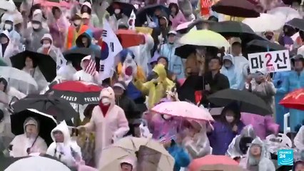 Manifestaciones en Seúl en apoyo al expresidente destituido Yoon Suk-yeol