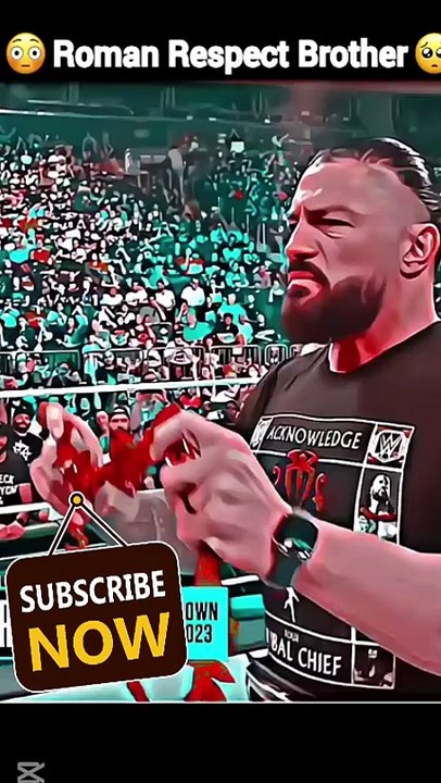 Roman Reigns Respect Brother Bloodlines💀☠️_ Roman Reigns attitude 😈🤯#shorts #wwe #romanreigns