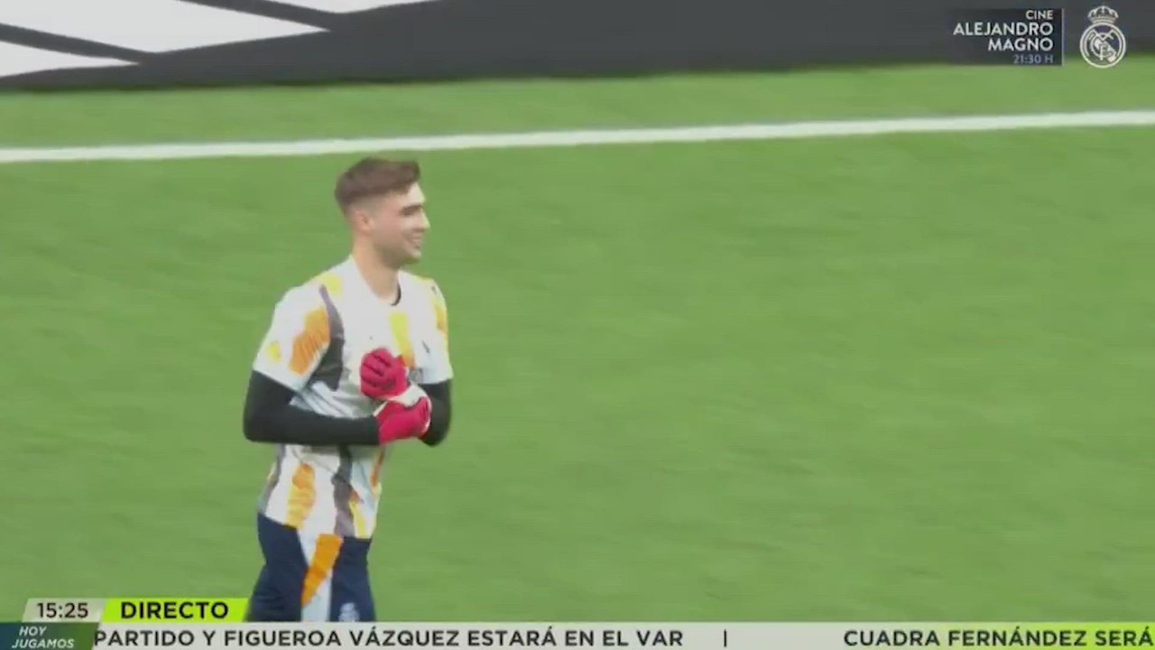 Un vídeo para la historia del Bernabéu: lo que pasa cuando salta Fran González a calentar emociona