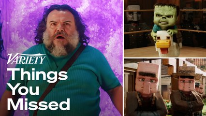 28 Things You Missed Watched 'A Minecraft Movie'