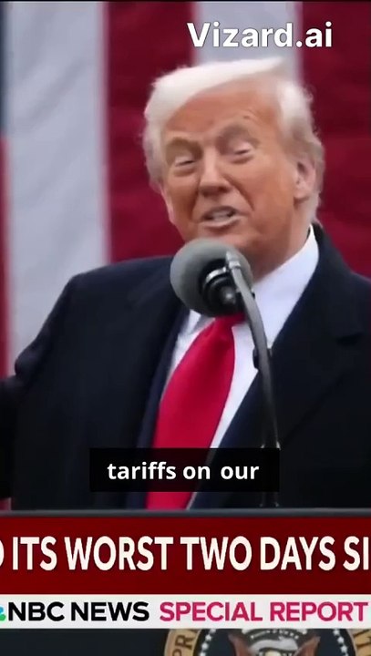 Stock market plunges for second straight day after Trump's tariff announcement(1)