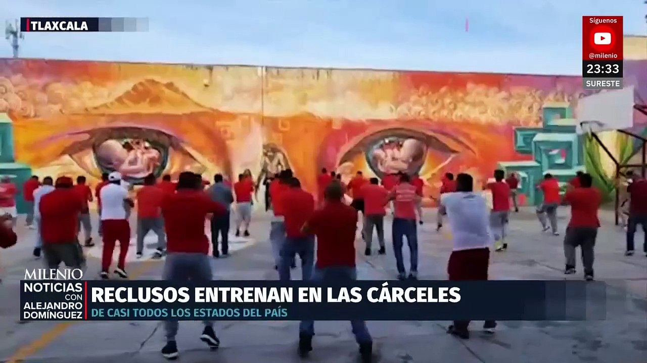 Clase de boxeo nacional junto con reclusos: Hilda Téllez y Eunice Rendón