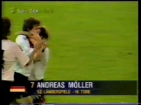 Switzerland v Germany 23 June 1995 Jubiläumsspiel: 100 Jahre Schweizer FV