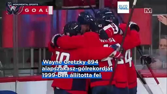 NHL: Alekszandr Ovecskin beállította Wayne Gretzky utólérhetetlennek hitt gólrekordját