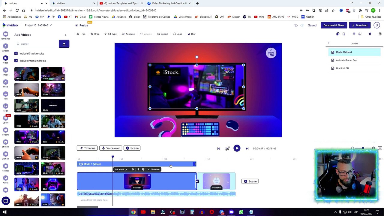 ✅ Editor de VIDEOS desde EL NAVEGADOR sin PROGRAMAS y GRATIS | INVIDEO [2023]