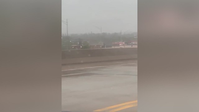 Video shows heavy rainfall and severe flooding in West Plains, Missouri