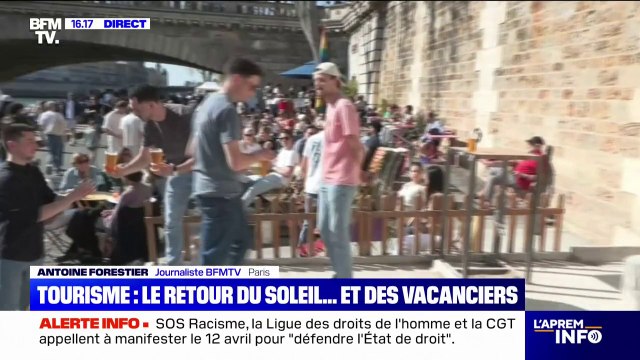 Tourisme: le soleil et les vacanciers font leur grand retour