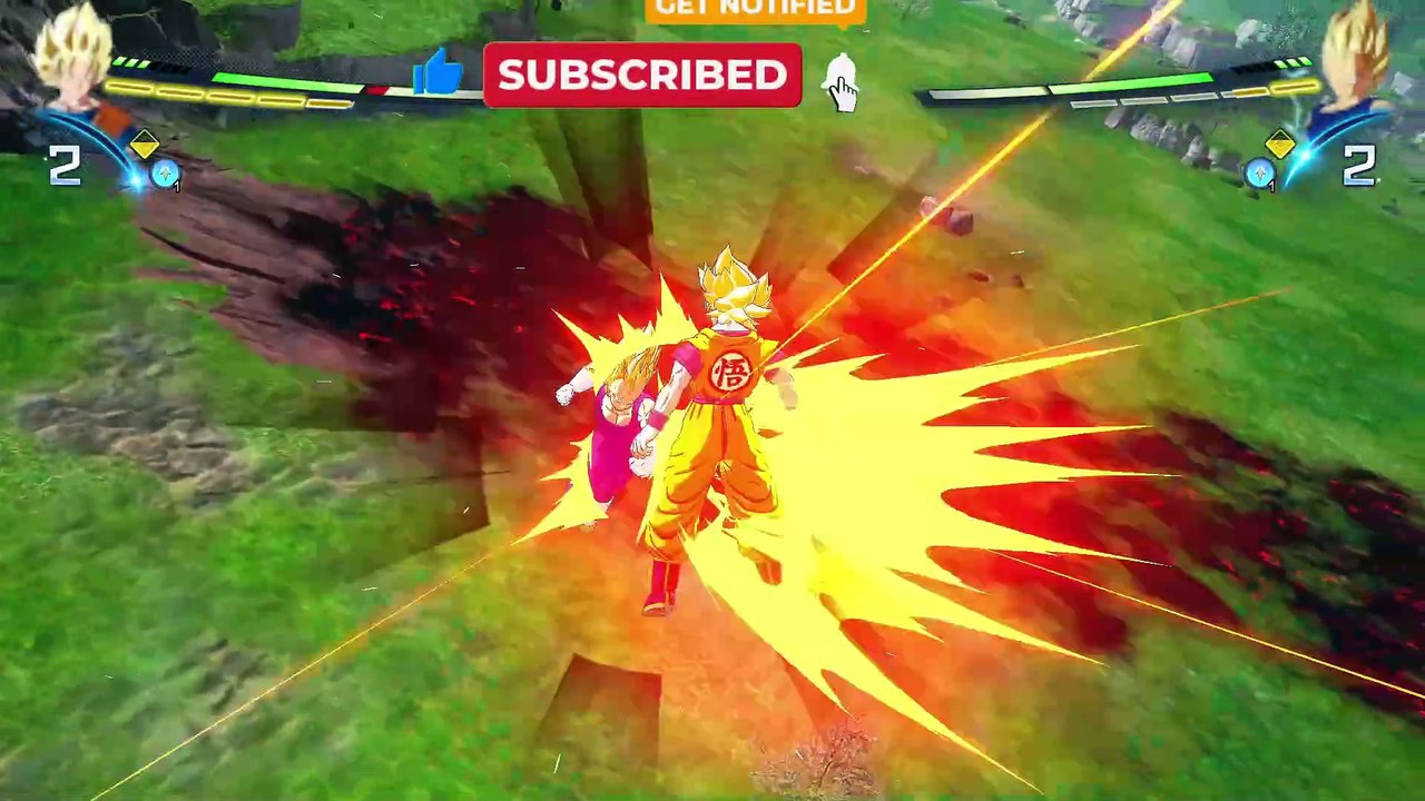 Goku All Form VS Vegeta All Form