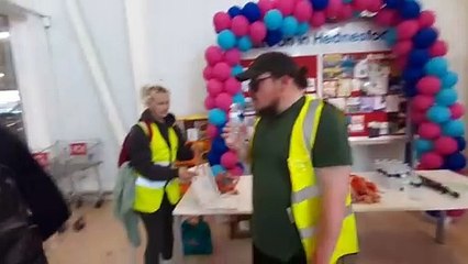 Hednesford Tesco charity walk