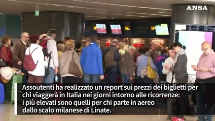 Il caro-trasporti si abbatte inesorabile sulla Pasqua