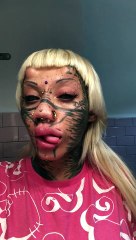 Video viral: una joven italiana se realizó 30 intervenciones para transformarse en una "gata humana"