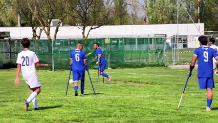 Nazionale italiana amputati in campo a Ferrara
