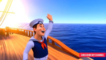 A Sailor Went to Sea | Nursery Rhymes For kids Song and children