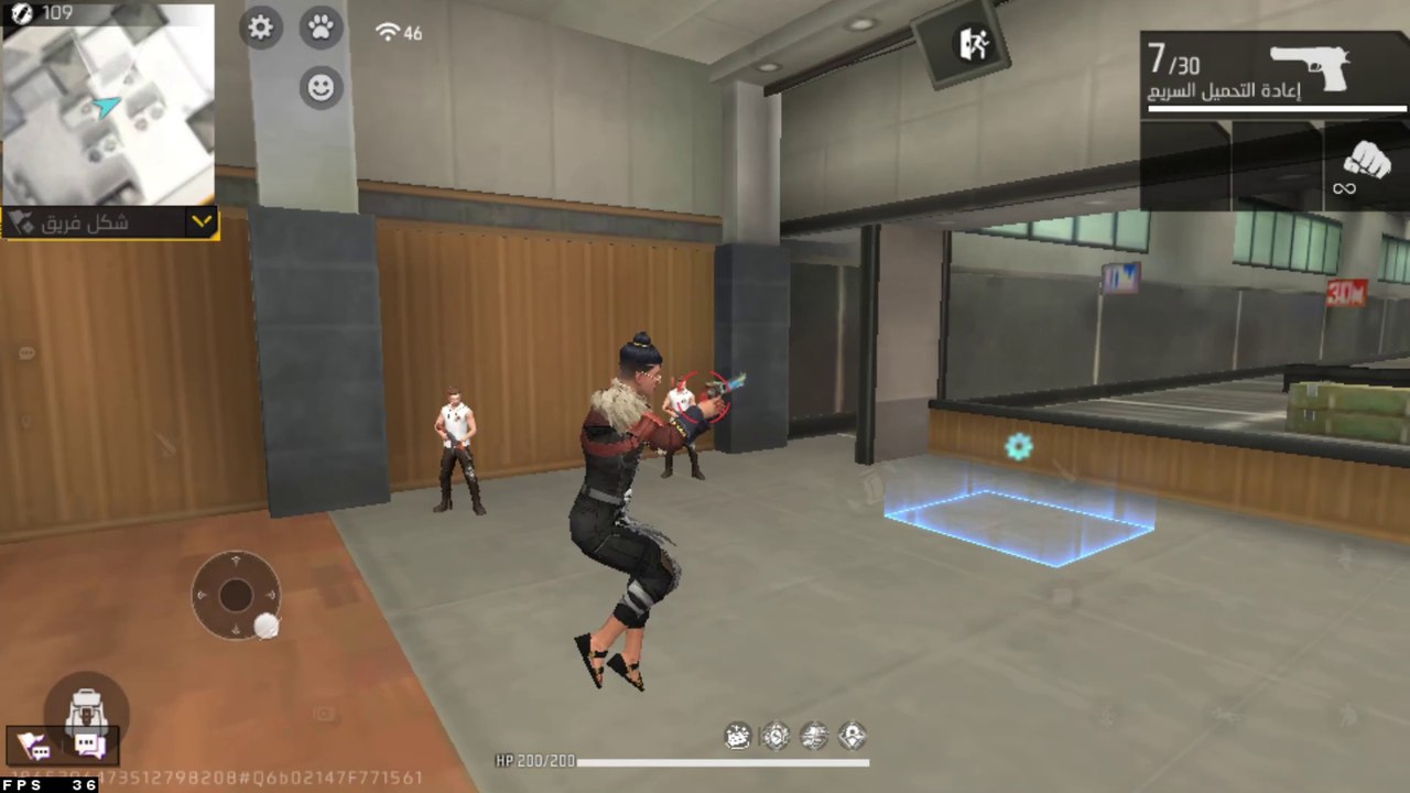 From memory Freefire