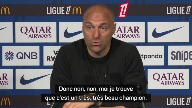 Angers - Dujeux : Le PSG est un très, très beau champion