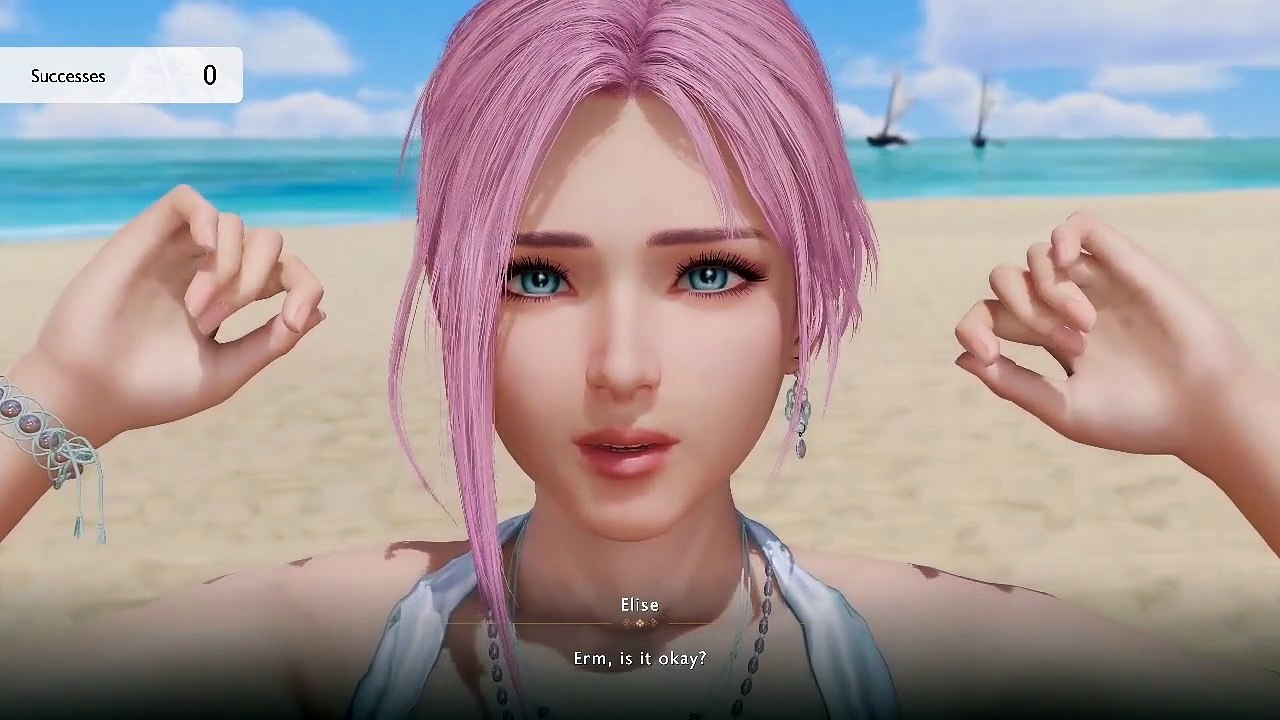 sit up training with elise Venus Vacation PRISM DEAD OR ALIVE Xtreme