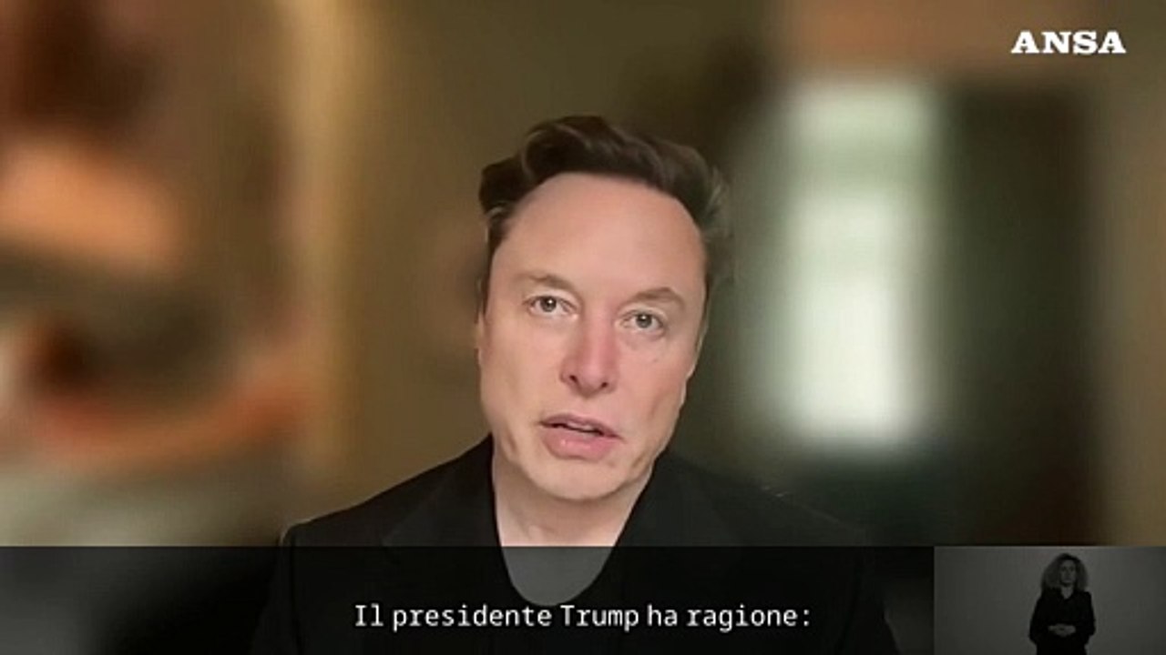 Congresso Lega, Musk: "E' ora di fermare la guerra tra Russia e Ucraina"