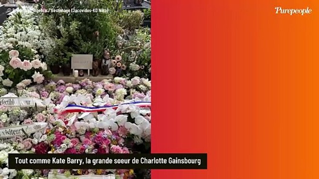 Charlotte Gainsbourg donne son avis sur la tombe de son père Serge Gainsbourg, située dans un lieu très visité : Je ne la trouve pas très belle