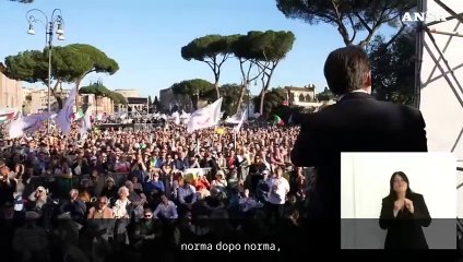 Conte: "Oggi costruiamo il primo pilastro dell'alternativa al governo"