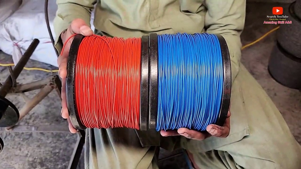 Fantastic and incredible Manufacturing process of Iron Wire _ How Iron Wire Are Made In Factory