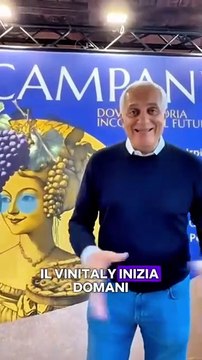 Caputo - La Campania è già protagonista al #Vinitaly! (05.04.25)