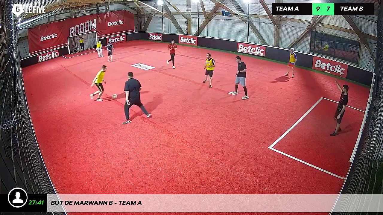 But de Marwann B - Team A