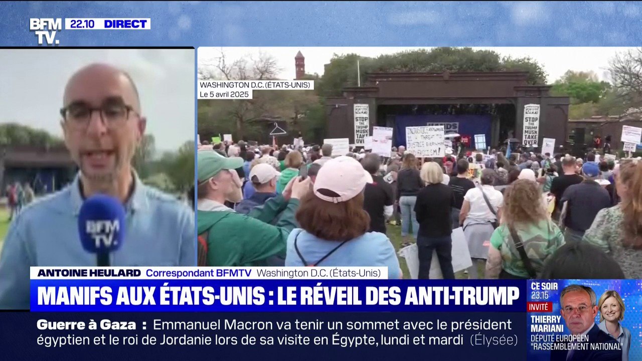 Plus de 20.000 personnes ont manifesté à Washington aux États-Unis contre la politique de Donald Trump