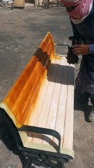 👍✅️Outdoor bench gauldren work paint 😮