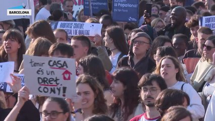 Marchas en toda España contra la crisis de la vivienda