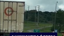 Caminhoneiro é preso pela PRF sob efeito de drogas após ser flagrado fazendo manobras perigosas; veja vídeo