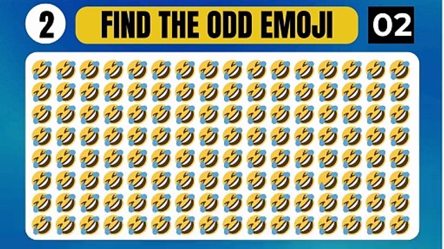 Find the odd emoji out | Spot the odd one out
