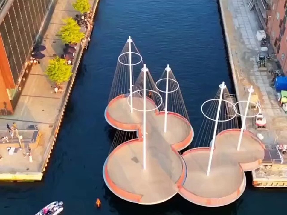 Saleemoffical presentation - Amazing bridge in Copenhagen. Denmark 🇩🇰  #Denmark
