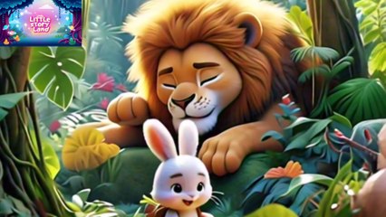 The Lion and the Rabbit: A Tale of Unlikely Friendship