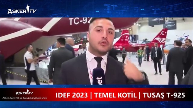 IDEF 2023 | TEMEL KOTİL | TUSAŞ T-925