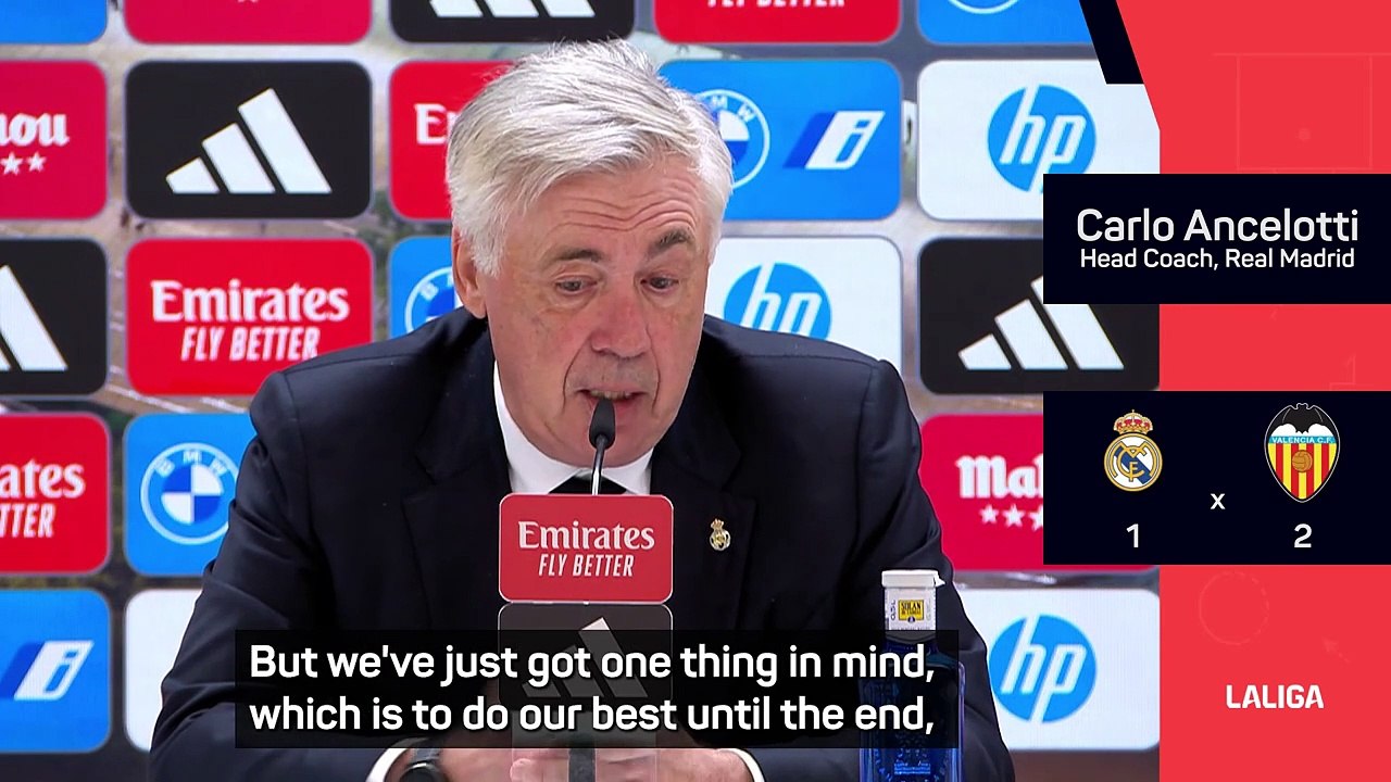 Valencia defeat not down to 'a lack of attitude' - Ancelotti