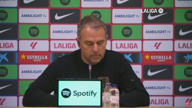 Le preguntan por el Madrid y Flick sorprende