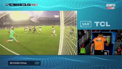 VAR y penal para Talleres ante Gimnasia