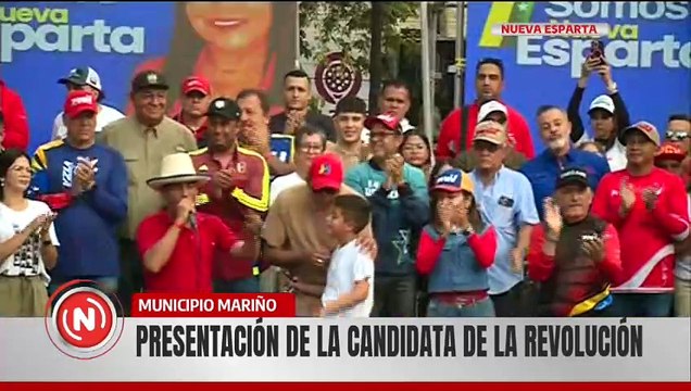 GPPSB presenta a Marisel Velásquez como candidata a la gobernación del estado Nueva Esparta