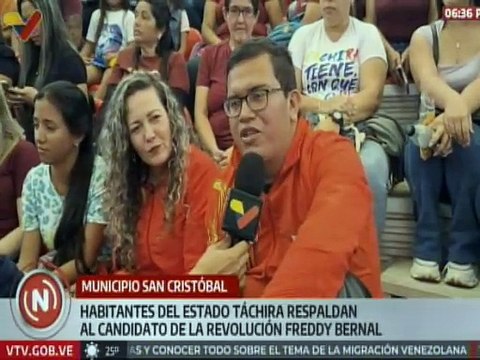 Táchira I Ciudadanos expresan su apoyo al candidato por el GPPSB Freddy Bernal