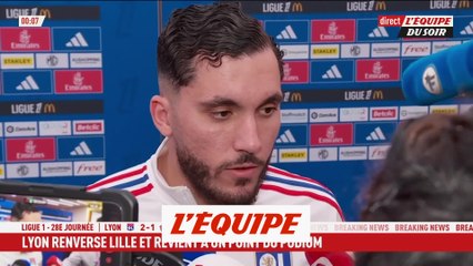 Cherki : « On va continuer comme ça » - Foot - L1 - OL