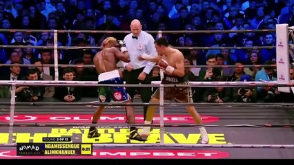 Zhanibek Alimkhanuly VS  Anauel Ngamissengue