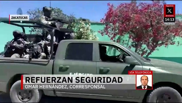 Refuerzan seguridad tras agresión armada en Zacatecas; 2 policías murieron y 2 resultaron heridos