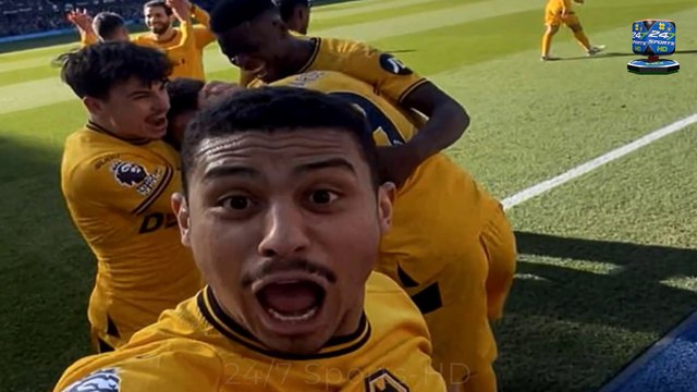 Wolves Get Survival Party Started as Midfielder Andre Nabs Fan's Phone after Late Winner at Ipswich
